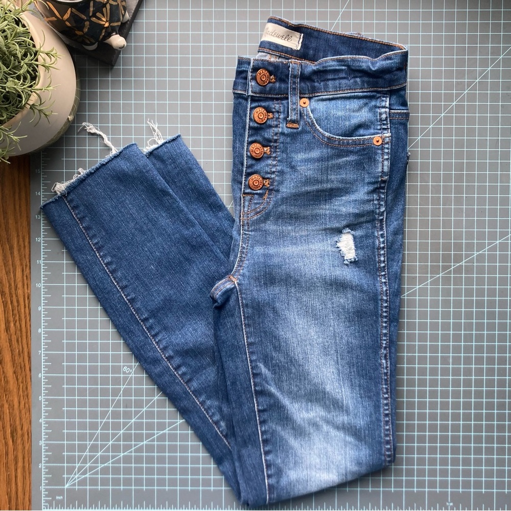 Madewell Ankle Cropped Jeans